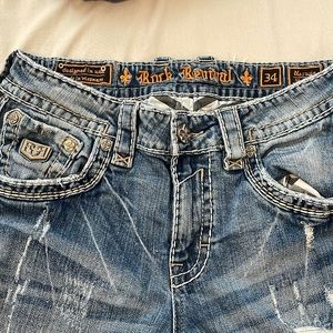 Men’s 34 X 32 Rock Revival Jeans